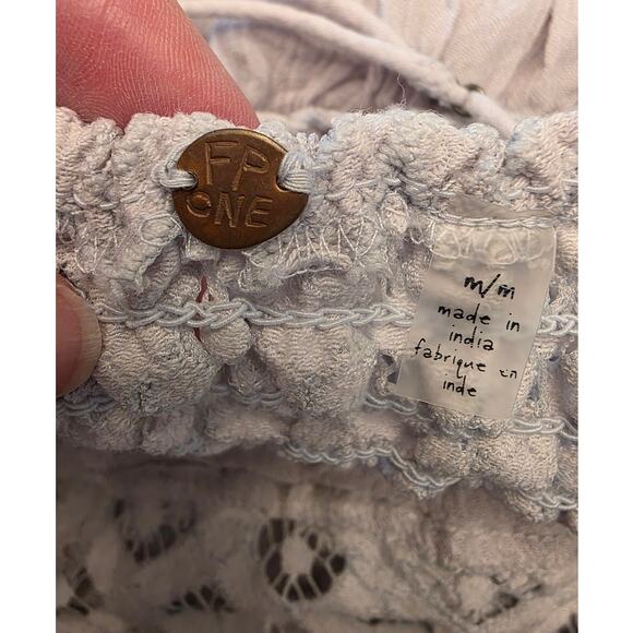 Free People FP One Maxi Slip Dress SZ Medium Light Lilac Boho Fairy - Picture 7 of 9